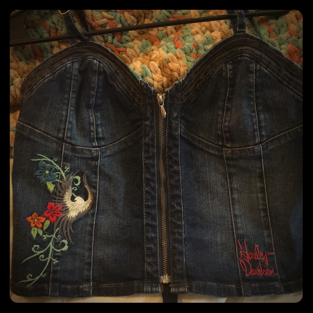 Harley Davidson Jean corset.